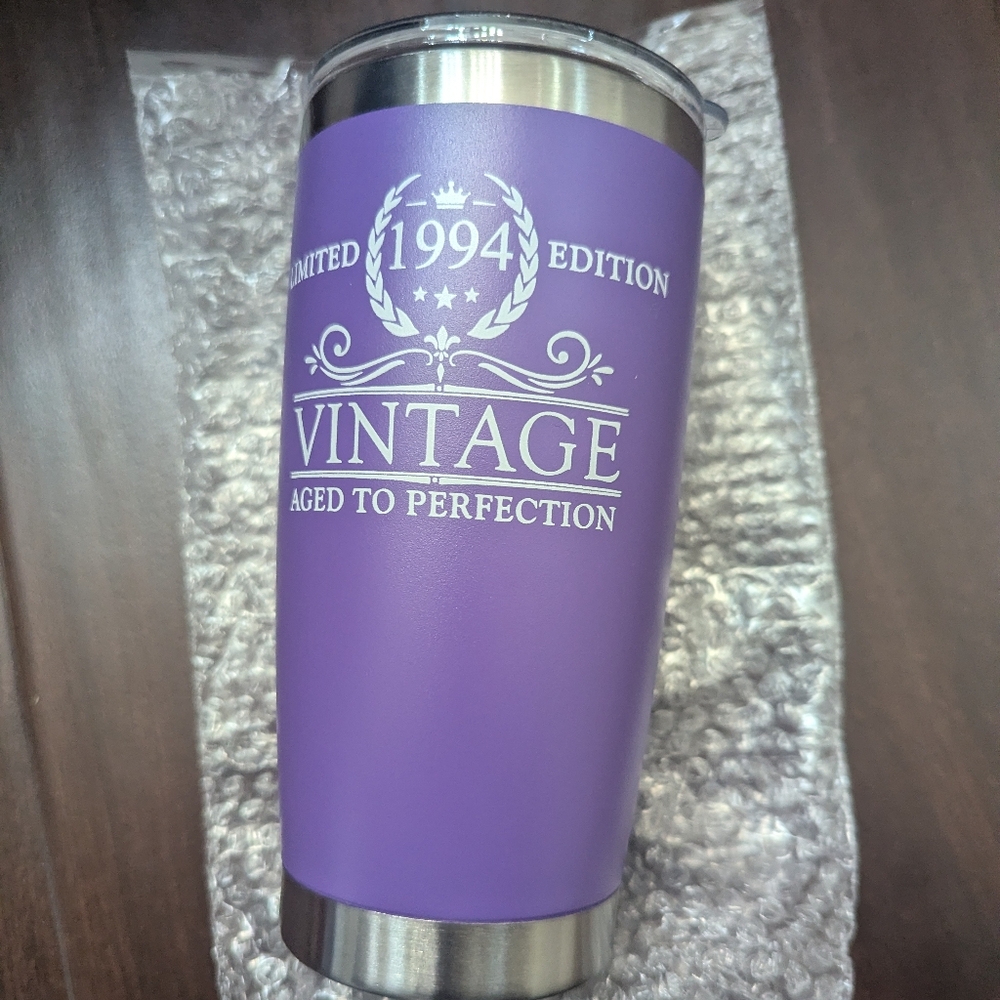 Amazon 1994 Purple Tumbler NWOT